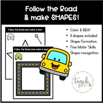 Preview of Shape Tracing: Follow the Roads!