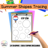 #sunnydeals24 Summer Shapes Tracing - Preschool | PreK | K