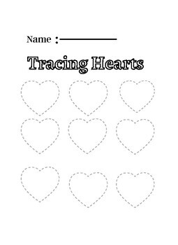 Shape Tracing, tracing worksheet, worksheets for kids, printable ...