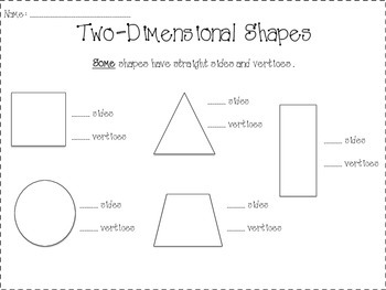 two dimensional shapes