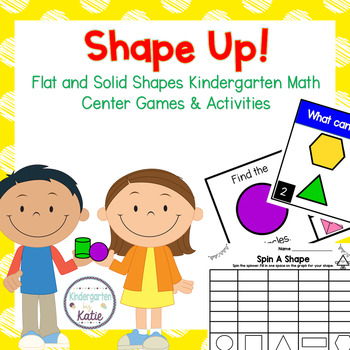 Solid And Flat Shapes Worksheets Teaching Resources Tpt