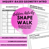 Shape Walk! - Inquiry-Based Outdoor Math Activity for 2D a