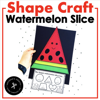Preview of Shape Watermelon Craft