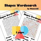Shape Wordsearch Safari: A Fun Adventure for Little Explorers
