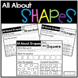 Shape Worksheet Pre K Shape Activity for Toddlers Shape Pr