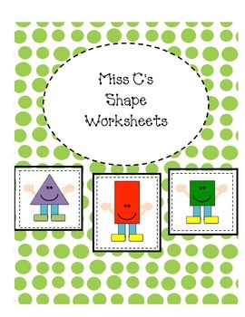 Preview of Shape Worksheets