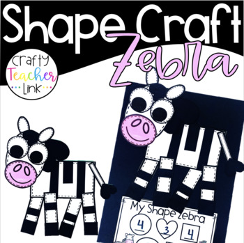 Preview of Shape Zebra Craft
