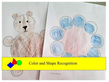 Preview of Shape and Color Recognition Worksheets