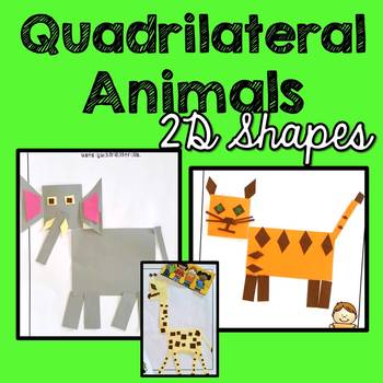 Shape Animals Teaching Resources | TPT
