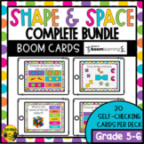 Shape and Space Grade 5 and 6 | Boom Cards Bundle