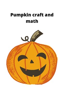 Preview of Shape and pumpkin craft