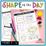 Shape of the Day [Properties of 2D Shapes] Grade 3 to Grade 6