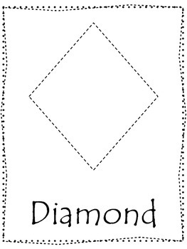 Diamonds: Learning Activities for Shapes with free printables