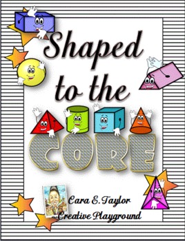 Preview of Shaped to the Core~3D Shapes for Young Learners