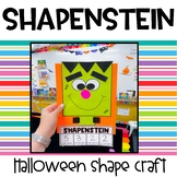 Shapenstein Halloween Shape Math Craft