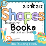 Shapes 2D and 3D Interactive Books