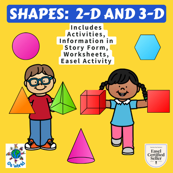 Preview of Shapes:  2-D and 3-D