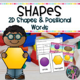 2D Shapes and Positional Words