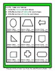 2D Shapes - Find the Number of Sides and Vertices - Grades 3-4 (3rd-4th