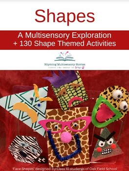 Preview of Shapes A Multisensory Exploration + 130 Shape Themed Activities