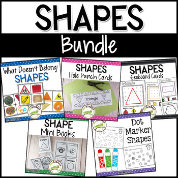 Shapes Hole Punch Cards by Karen Cox - PreKinders