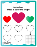 Shapes Activities Worksheets For Toddlers