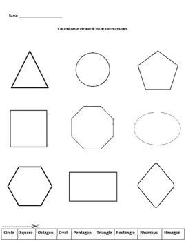 Shapes Activity ( Actividad de Figuras Geométricas) by Alfredo Velez