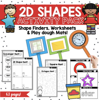 16 Playdoh Mats Printable Shapes for Preschoolers