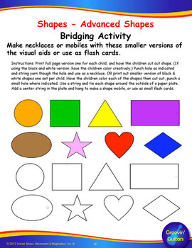 The shapes song 2 - ESL worksheet by adelebs