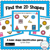 Shapes BOOM Cards Find the Shapes 2D
