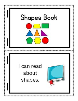 Preview of Shapes Book