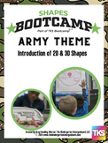 Shapes Bootcamp: A 2D and 3D Shapes Unit (Army Theme)