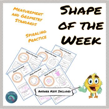 Preview of Geometry and Measurement: Shape of the Week