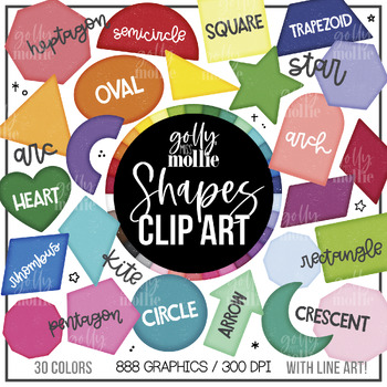 Preview of Shapes Clip Art