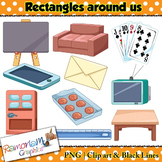 Shapes 2D Rectangles Clip art