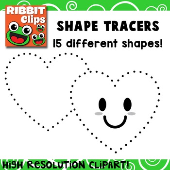 Preview of Shapes Clipart for Tracing
