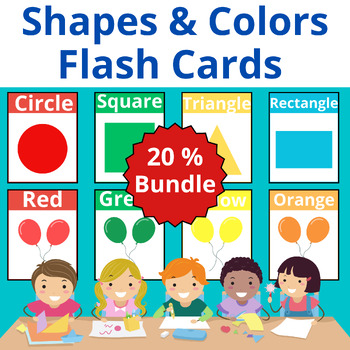 Kids Under 7: Colors Flashcards