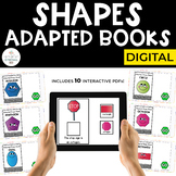 Shapes Digital Adapted Books for Special Ed (Interactive PDFs)