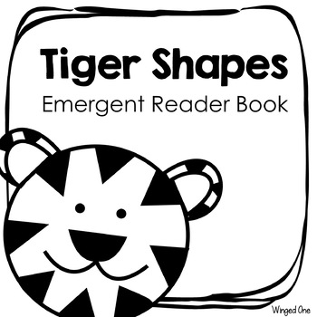 Preview of Shapes Emergent Reader Book