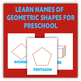 Shapes Exploration  Educational  Resource Geometry Shapes 