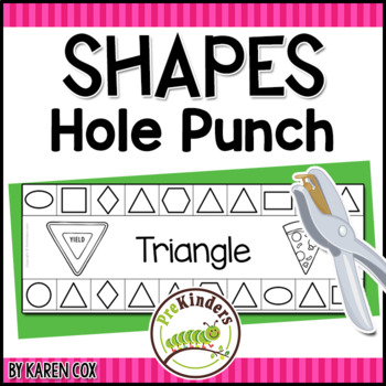 Shapes Hole Punch Cards