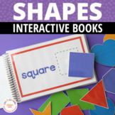 2D Shapes Interactive Book - Matching Basic Shapes Activit