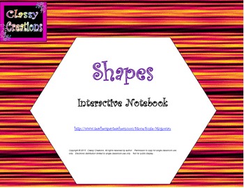 Preview of Shapes Interactive Notebook
