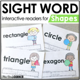 Shapes Interactive Sight Word Reader Bundle | Shape Activi