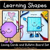 Shapes Lacing Card Activity and Bulletin Board Set