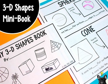 Preview of Shapes Mini-Book (Common Core Aligned)