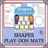 Shapes Play-Doh Mats Activity - Preschool Kindergarten Learning