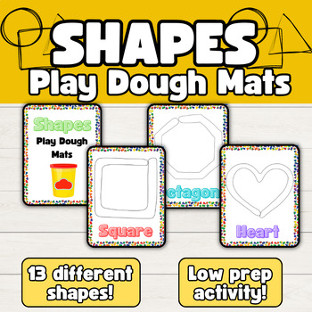 Shapes Play Dough Mat 