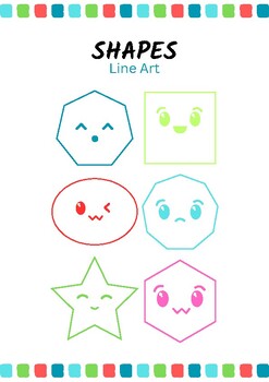 Preview of Shapes Playtime | A Fun and Educational Kids Booklet
