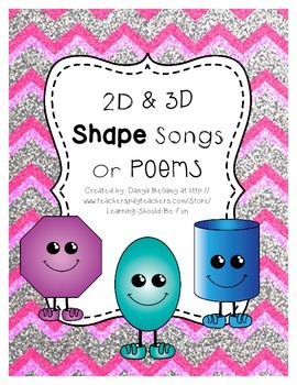 Shapes Poems or Songs by Learning Should Be Fun | TpT
